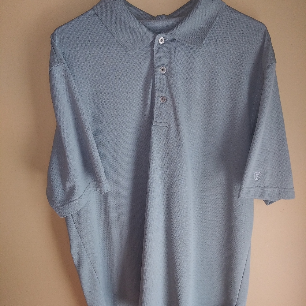 Men's Pro Tour Cool Play Golf Shirt Size XL Grey